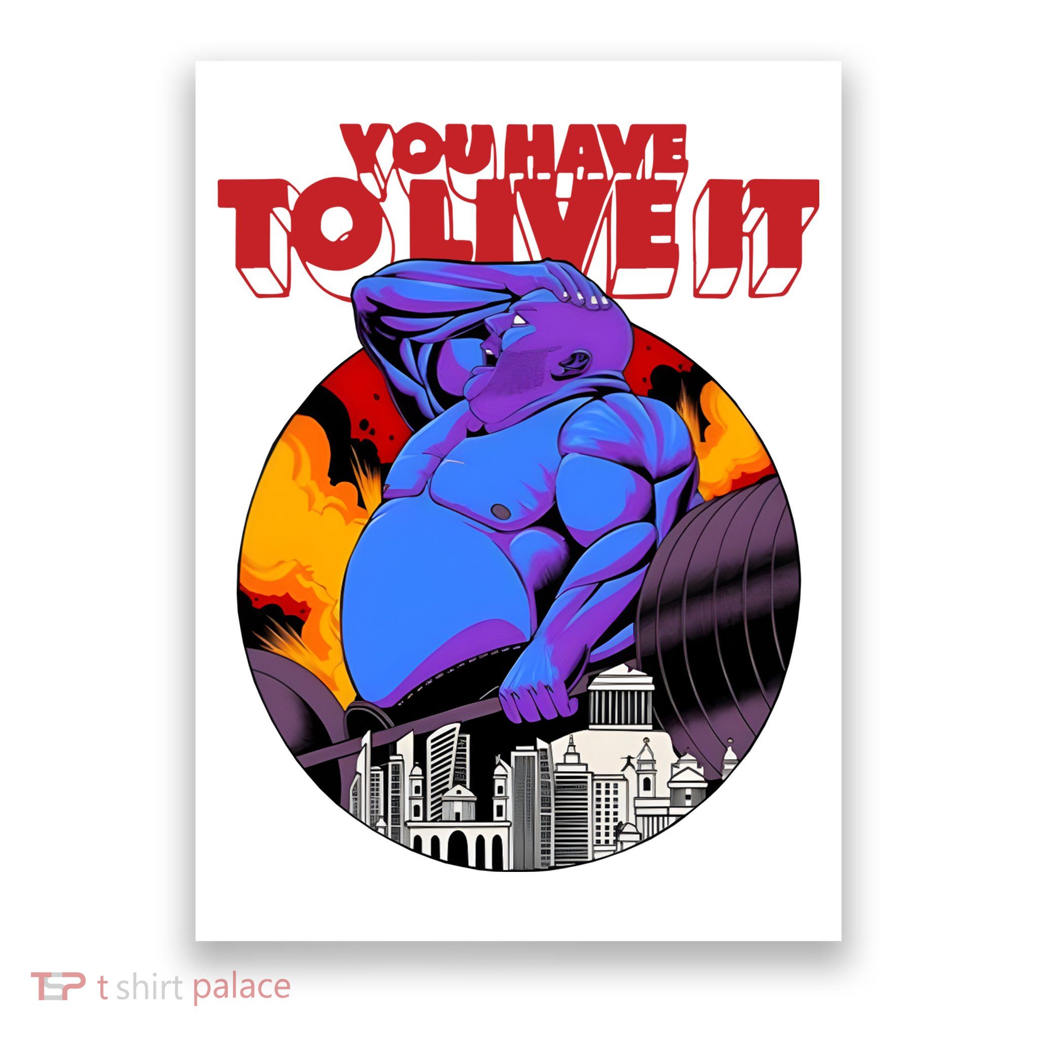 You Have To Live It Kyriakos Grizzly Poster