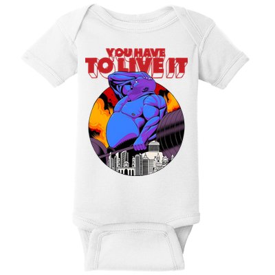 You Have To Live It Kyriakos Grizzly Baby Bodysuit