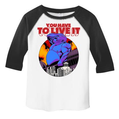You Have To Live It Kyriakos Grizzly Toddler Fine Jersey T-Shirt