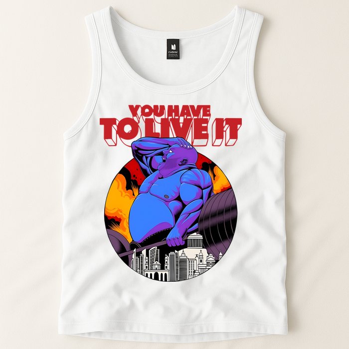 You Have To Live It Kyriakos Grizzly Tank Top