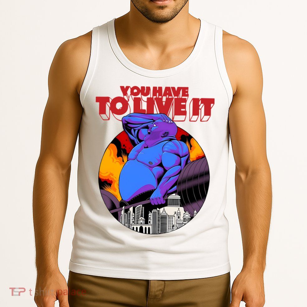 You Have To Live It Kyriakos Grizzly Tank Top