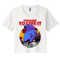 You Have To Live It Kyriakos Grizzly Crop Top