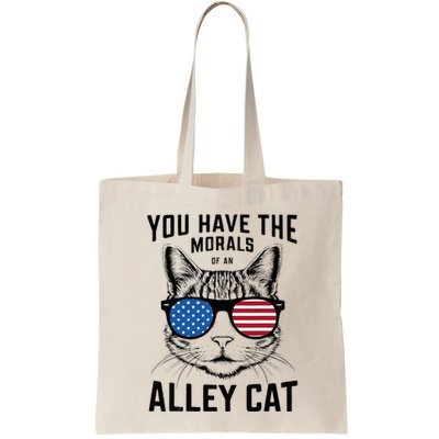 You Have The Morals Of An Alley Cat Funny Joke Bag