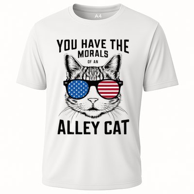 You Have The Morals Of An Alley Cat Funny Joke Performance Shirt
