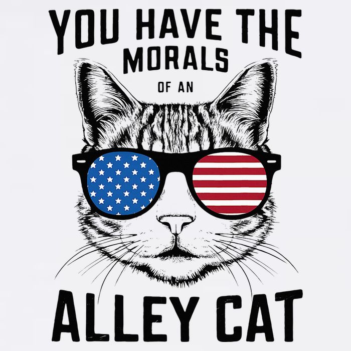 You Have The Morals Of An Alley Cat Funny Joke Sustainable Bucket Hat