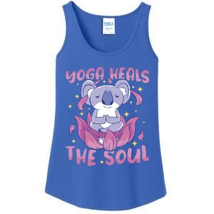 Yoga Heals The Soul Yoga Instructor Meditation Yoga Gift Ladies Essential Tank