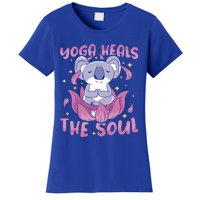 Yoga Heals The Soul Yoga Instructor Meditation Yoga Gift Women's T-Shirt