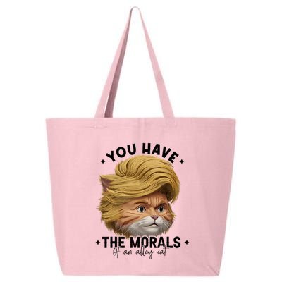 You Have The Morals Of An Alley Cat Joke Meme 25L Jumbo Tote