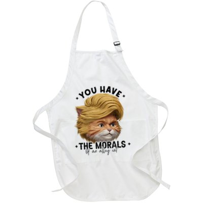 You Have The Morals Of An Alley Cat Joke Meme Apron