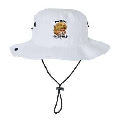 You Have The Morals Of An Alley Cat Joke Meme Bucket Hat