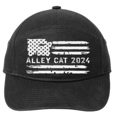 You Have The Morals Of An Alley Cat Debate 2024 Humor 7-Panel Snapback Hat