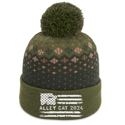 You Have The Morals Of An Alley Cat Debate 2024 Humor The Baniff Cuffed Pom Beanie