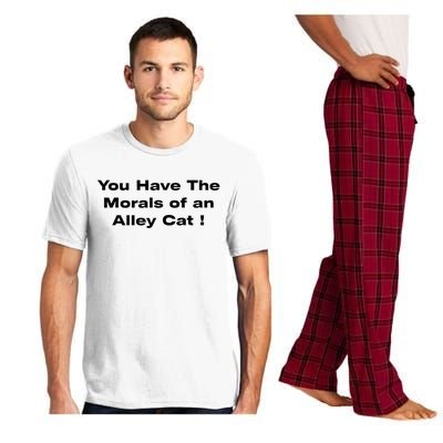 You Have The Morals Of An Alley Cat Trump Biden Debates 2024 Pajama Set