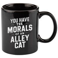 You Have The Morals Of An Alley Cat Funny Debate Saying 11oz C Handle Ceramic Mug