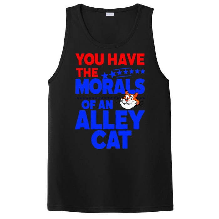 You Have The Morals Of An Alley Cat Funny Debate PosiCharge Competitor Tank