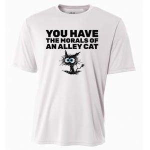 You Have The Morals Of An Alley Cat Cooling Performance Crew T-Shirt