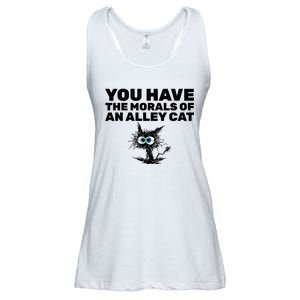 You Have The Morals Of An Alley Cat Ladies Essential Flowy Tank