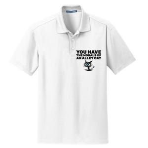 You Have The Morals Of An Alley Cat Dry Zone Grid Polo