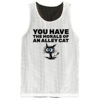 You Have The Morals Of An Alley Cat Mesh Reversible Basketball Jersey Tank