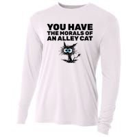 You Have The Morals Of An Alley Cat Cooling Performance Long Sleeve Crew