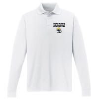 You Have The Morals Of An Alley Cat Performance Long Sleeve Polo