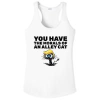 You Have The Morals Of An Alley Cat Ladies PosiCharge Competitor Racerback Tank