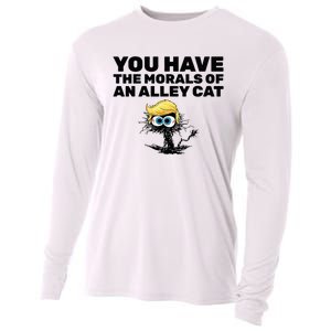 You Have The Morals Of An Alley Cat Cooling Performance Long Sleeve Crew