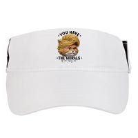 You Have The Morals Of An Alley Cat Joke Meme Funny America Adult Drive Performance Visor