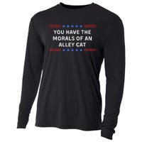 You Have The Morals Of An Alley Cat Cooling Performance Long Sleeve Crew