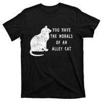 You Have The Morals Of An Alley Cat Funny Biden T-Shirt