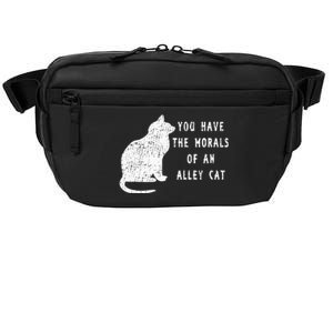 You Have The Morals Of An Alley Cat Funny Biden Crossbody Pack