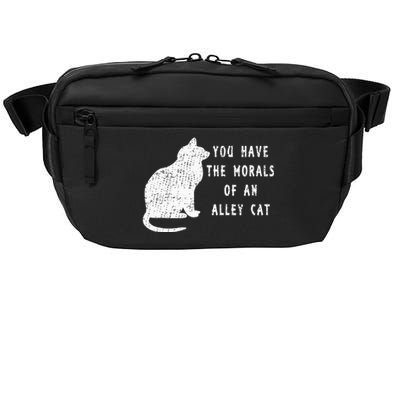 You Have The Morals Of An Alley Cat Funny Biden Crossbody Pack