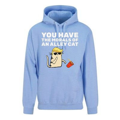 You Have The Morals Of An Alley Cat Unisex Surf Hoodie