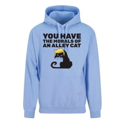 You Have The Morals Of An Alley Cat Unisex Surf Hoodie