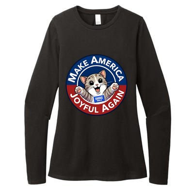 Yesica Harris Walz Make American Joyful Again Womens CVC Long Sleeve Shirt