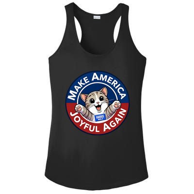 Yesica Harris Walz Make American Joyful Again Ladies PosiCharge Competitor Racerback Tank