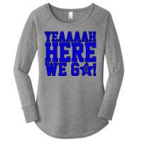 Yeah Here We Go Dallas Football Sport Women's Perfect Tri Tunic Long Sleeve Shirt