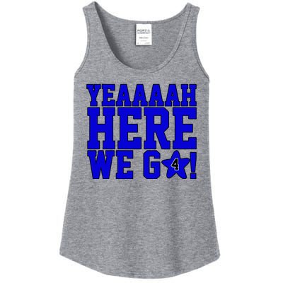 Yeah Here We Go Dallas Football Sport Ladies Essential Tank