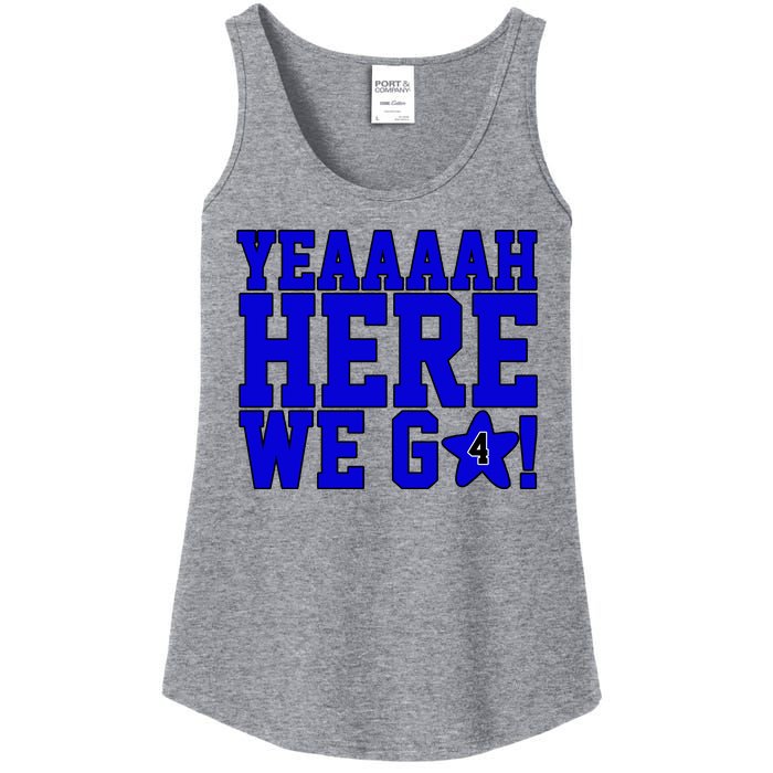 Yeah Here We Go Dallas Football Sport Ladies Essential Tank