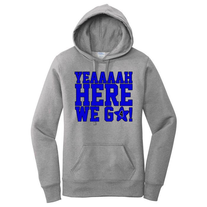 Yeah Here We Go Dallas Football Sport Women's Pullover Hoodie