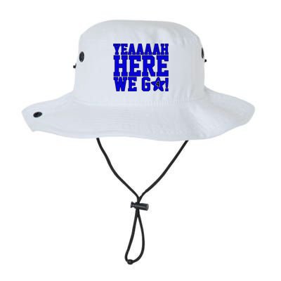 Yeah Here We Go Dallas Football Sport Legacy Cool Fit Booney Bucket Hat