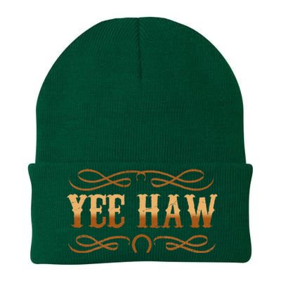 Yee Haw Knit Cap Winter Beanie