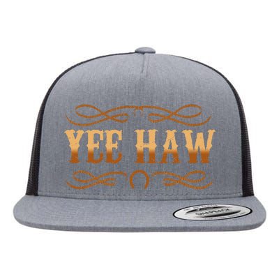 Yee Haw Flat Bill Trucker Hat