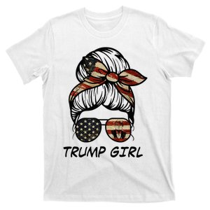 Yes IM A Trump Girl Get Over It Trump 2024 Election T-Shirt