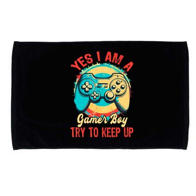 Yes I'm A Gamer Try To Keep Up Microfiber Hand Towel