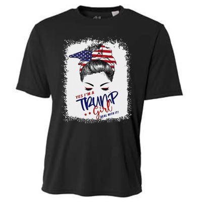 Yes IM A Trump Girl Deal With It 2024 Cooling Performance Crew T-Shirt