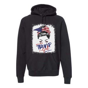 Yes IM A Trump Girl Deal With It 2024 Premium Hoodie