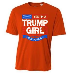 Yes IM A Trump Get Over It Trump For President Gift Cooling Performance Crew T-Shirt