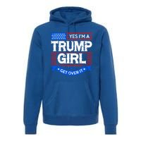 Yes IM A Trump Get Over It Trump For President Gift Premium Hoodie