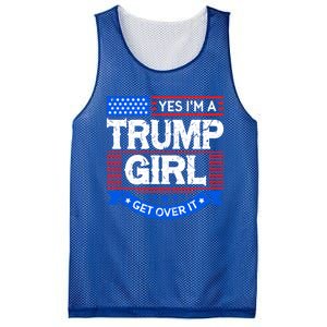 Yes IM A Trump Get Over It Trump For President Gift Mesh Reversible Basketball Jersey Tank